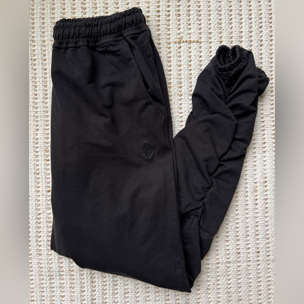 Free People Black Track Pants Joggers